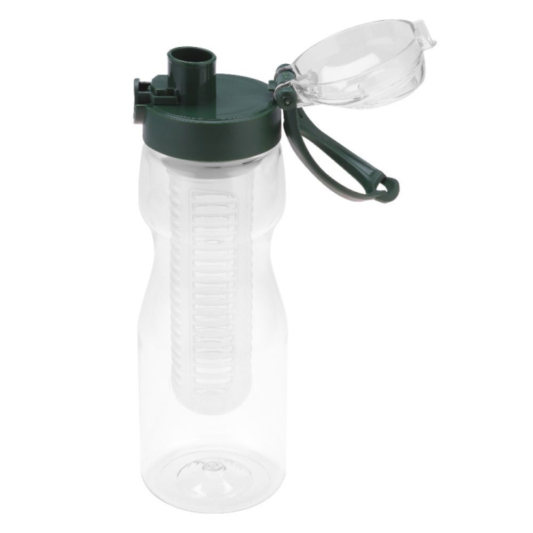 Butelka sportowa TRITAN 730ml z wkładem zielony RAVI